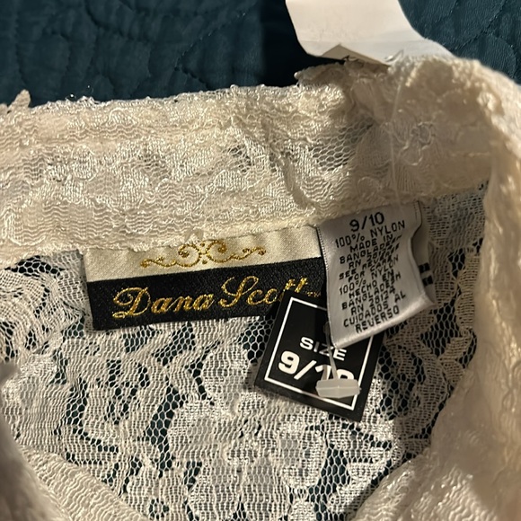 Vintage Dana Scott Lace Dress - Picture 7 of 11